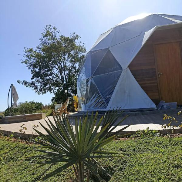 Bangaló Geodésico para Glamping (Diam=7m  Sup=40 m2)